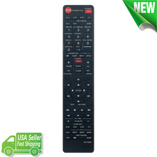 New wf75640 replaced - replaced, remote
