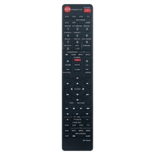 Wf75640 replace remote - remote, for