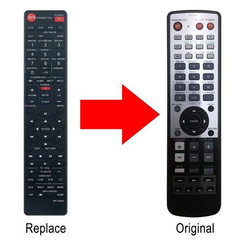 Replace remote control for - replace,