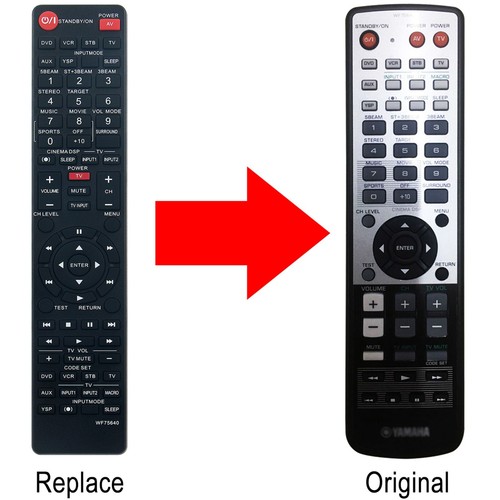 New wf75640 replace remote for - new,